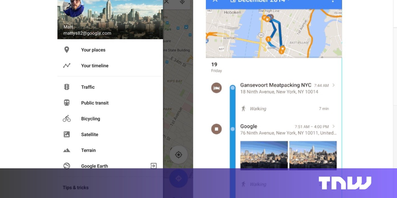 Google Maps now lets you revisit your location history in a detailed ...