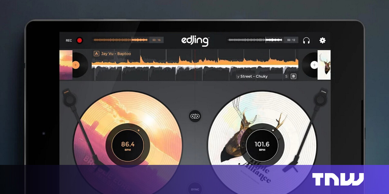 Edjing 5 for Android and iOS brings a revamped UI and new audio options