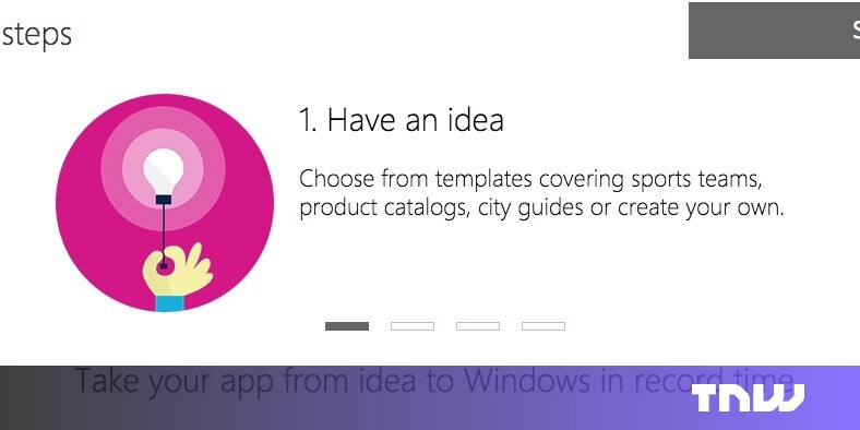 Microsoft lets you build apps for Windows 10 in less than 10 minutes