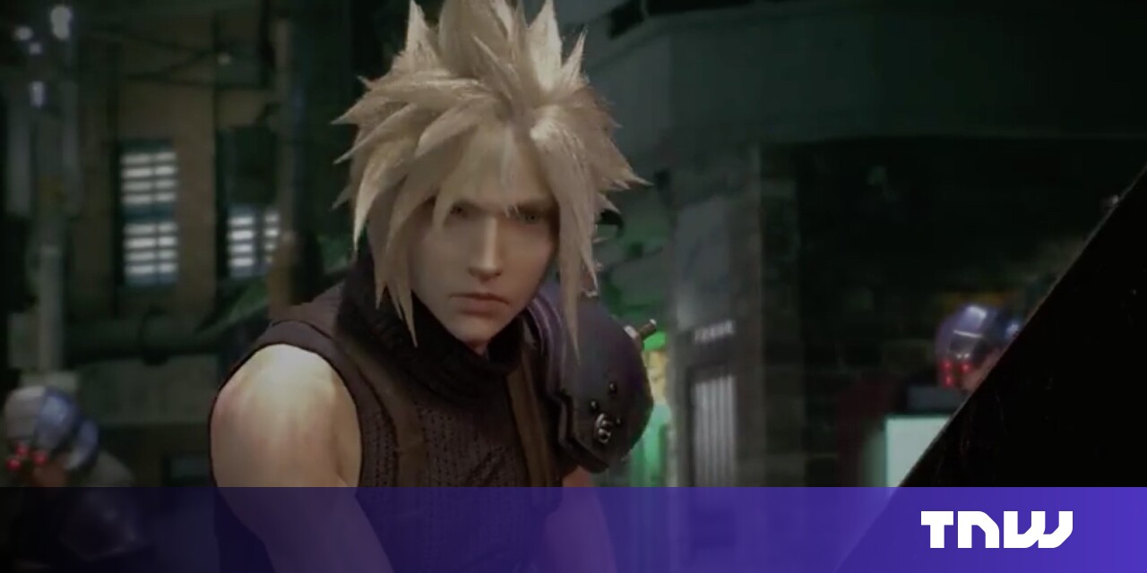 Here's our first look at the Final Fantasy VII remake