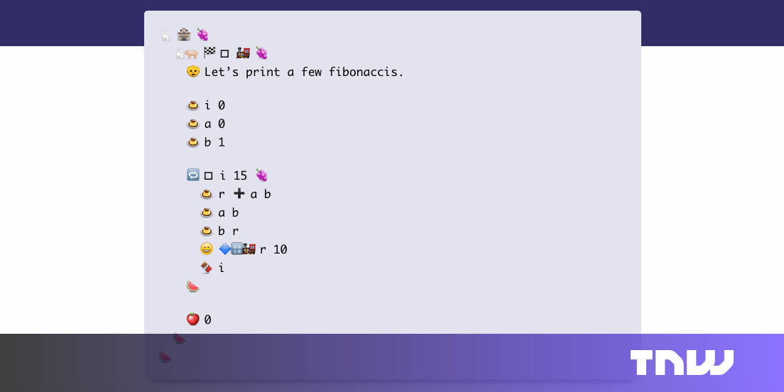 Now you can use emoji to code
