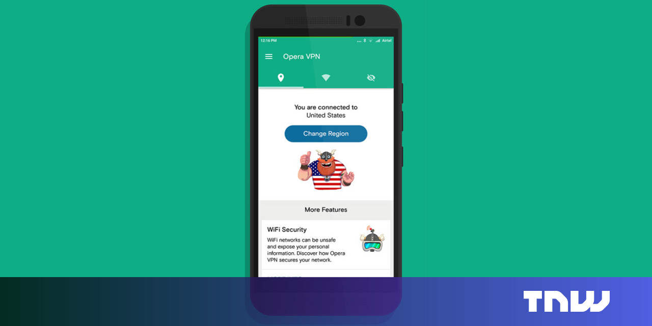 Opera brings its free and easy-to-use VPN service to Android