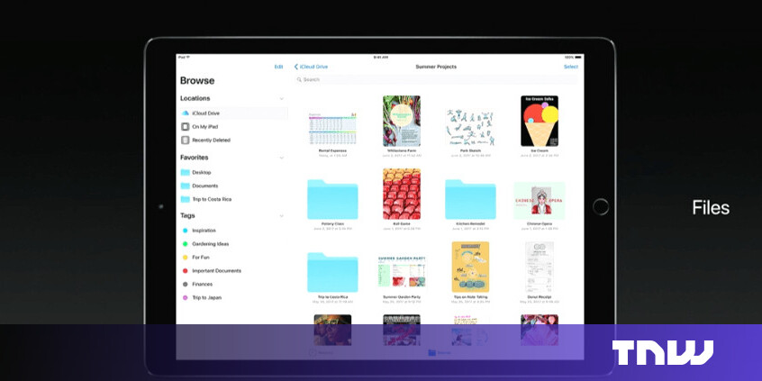 Apple finally gives iOS a proper file management system with new Files app