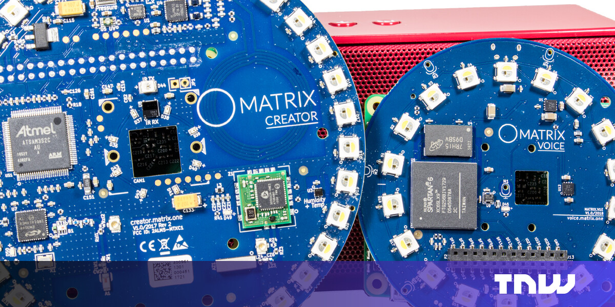 powered voice assistant with Matrix Voice Circuit Diagram