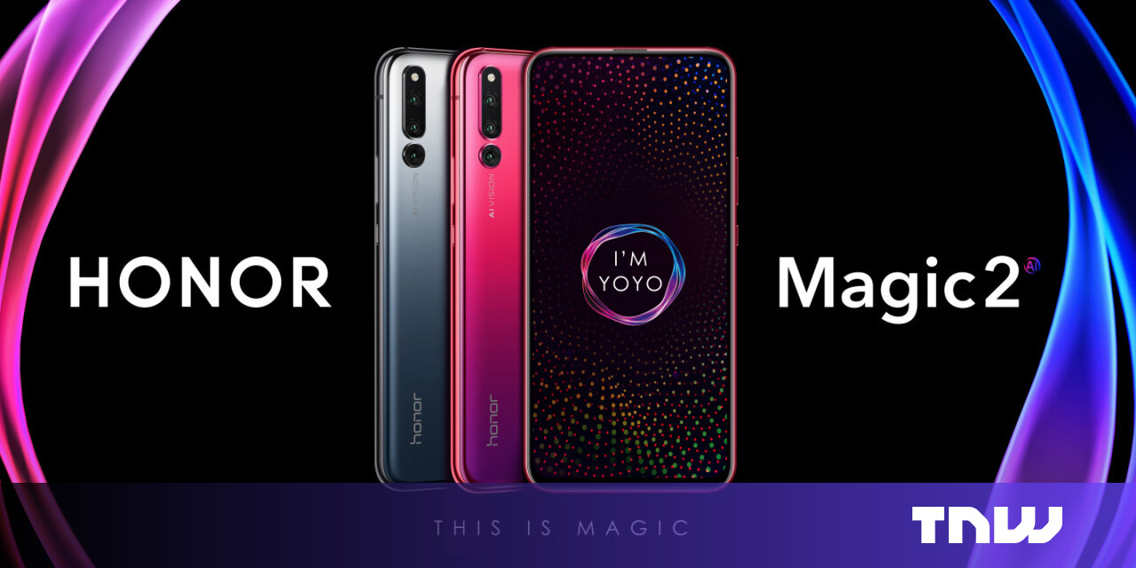 The Honor Magic 2 packs six cameras into an all-screen slider phone design