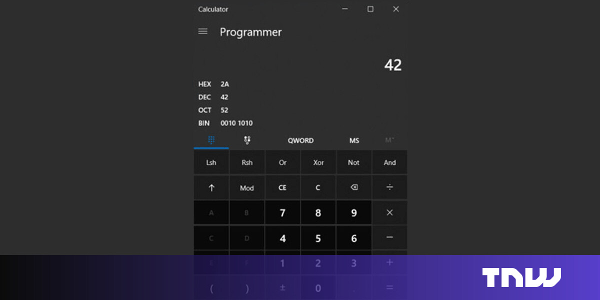 Microsoft just open-sourced the iconic Windows Calculator