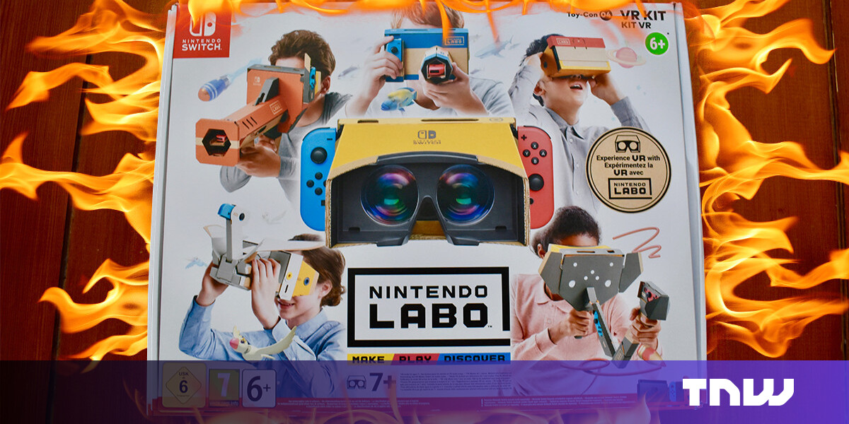 6 things we learned after playing with Nintendo’s Labo VR kit