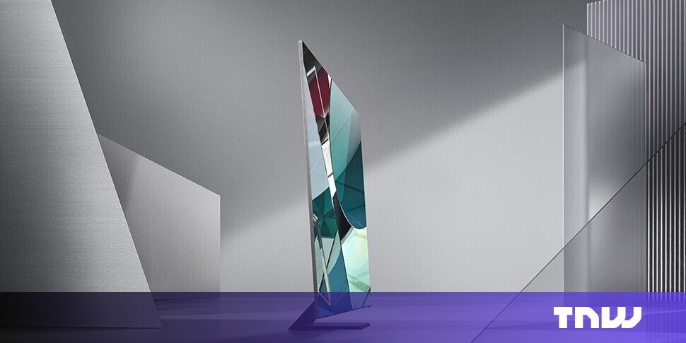 Samsung unveils a bezel-less 8K TV and a rotating TV at CES