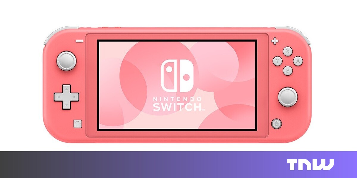 We need more colorful consoles like this pink Nintendo Switch Lite