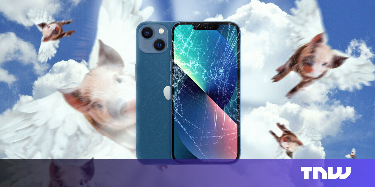 Apple to sell spare parts to fix your iPhone as pigs learn to fly