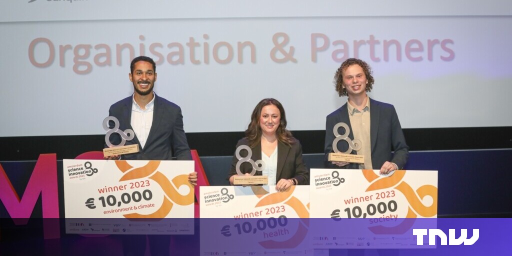 A glimpse into the future of tech from the winners of the Amsterdam