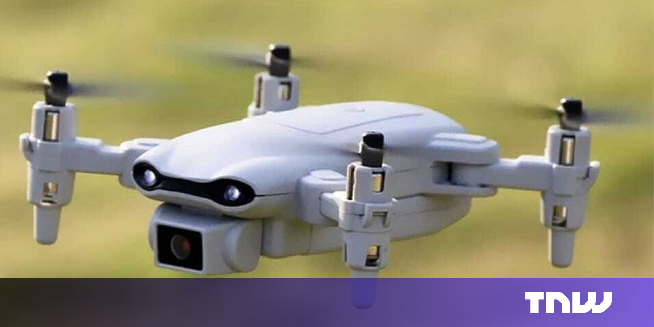 This quadcopter drone is sporting a 4K camera and flight