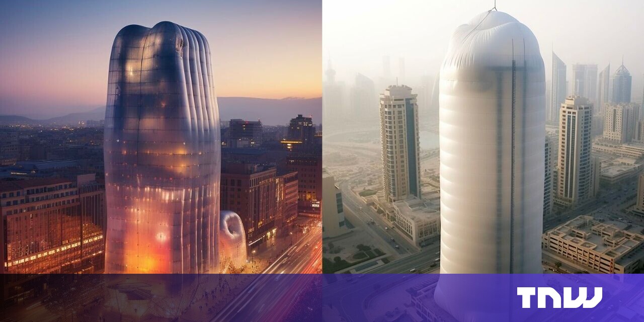 A glimpse into AI’s future in architecture: Inflatable skyscrapers A glimpse into AI’s future in architecture: Inflatable skyscrapers