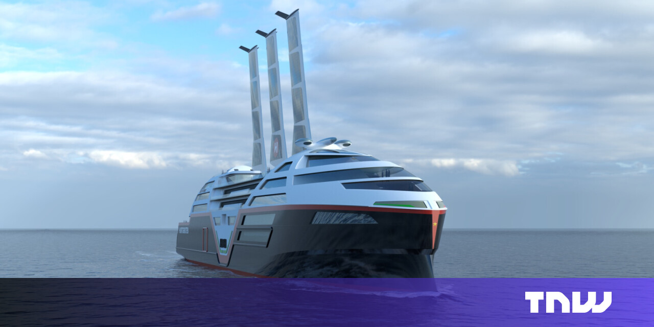 Zero-emission cruise ship with retractable solar sails set to launch in 2030 Zero-emission cruise ship with retractable solar sails set to launch in 2030