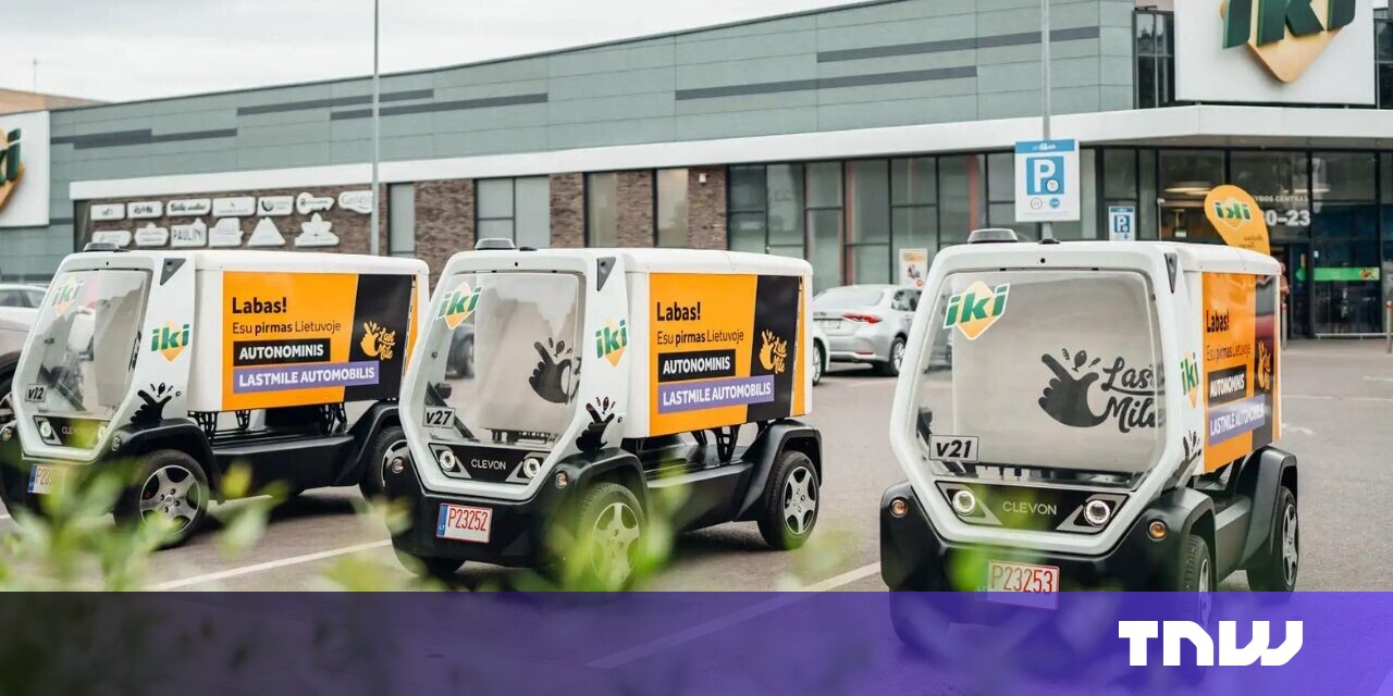 Lithuania launches Europe’s first driverless delivery robots on public roads Lithuania launches Europe’s first driverless delivery robots on public roads