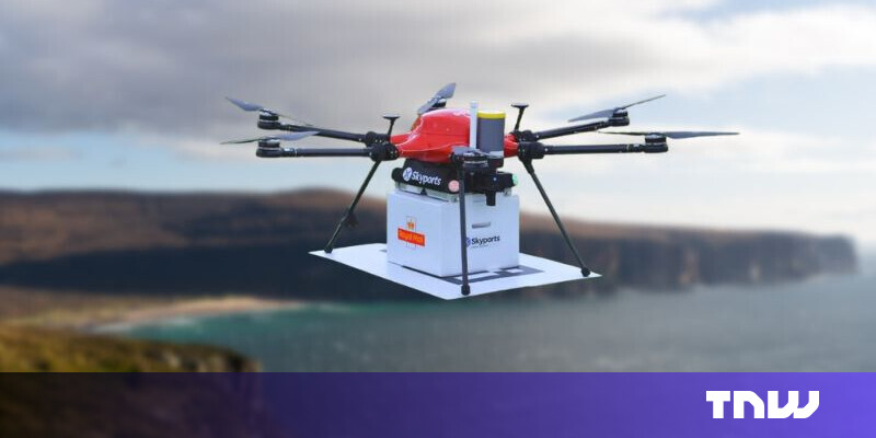UK’s first drone delivery service launches in remote Scottish islands UK’s first drone delivery service launches in remote Scottish islands