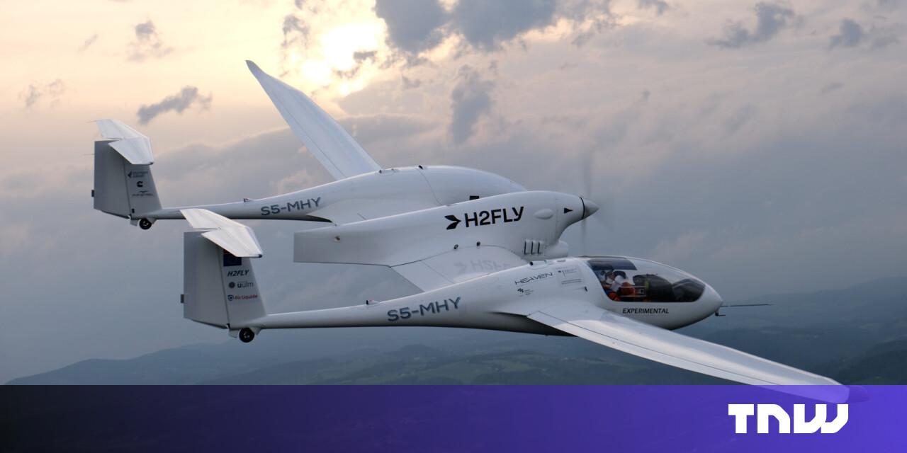 #World’s first crewed liquid hydrogen plane takes off