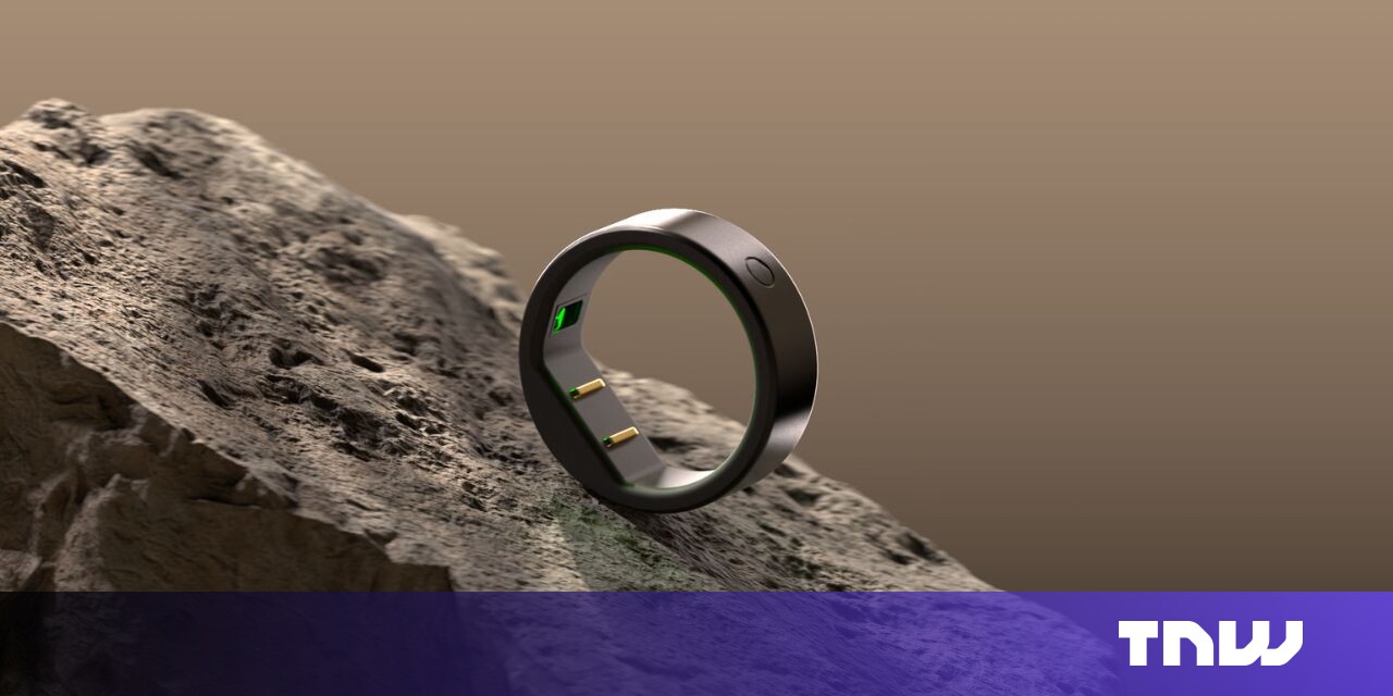 #This smart ring claims to be the lightest ever — and the first with haptic navigation