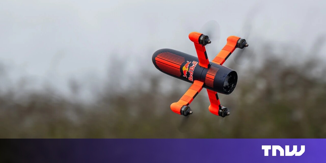 #World’s fastest camera drone races F1 champ Max Verstappen