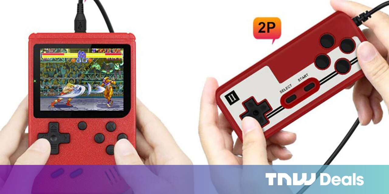 photo of This handheld gaming console will make you nostalgic for the 90s, even if you weren’t there image