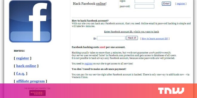 Scam Ukrainian Hackers Promise Access To Facebook Profiles