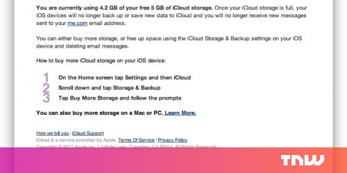 If You Use Up Your Icloud Storage You Ll Stop Getting Email Apple