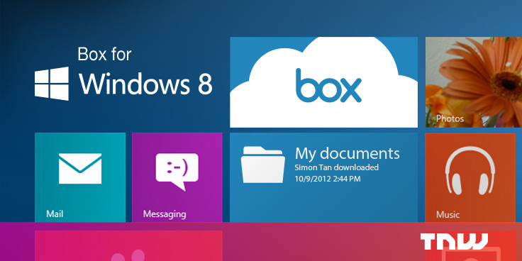 Box Makes Its Windows Debut With New App For Microsoft S Windows 8