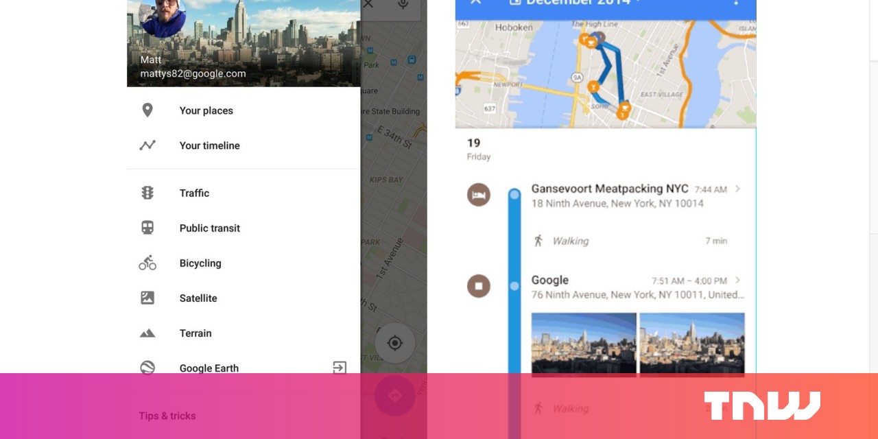 google maps now lets you revisit your