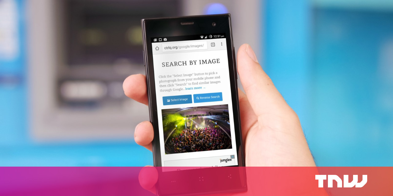 google reverse image search on your phone