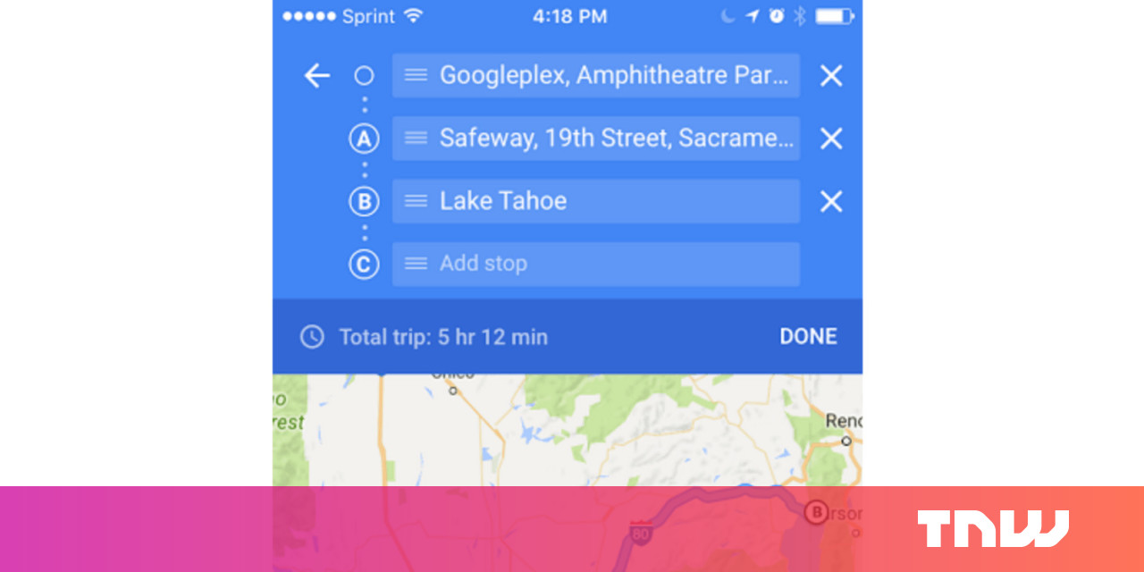 navigate to multiple destinations on ios