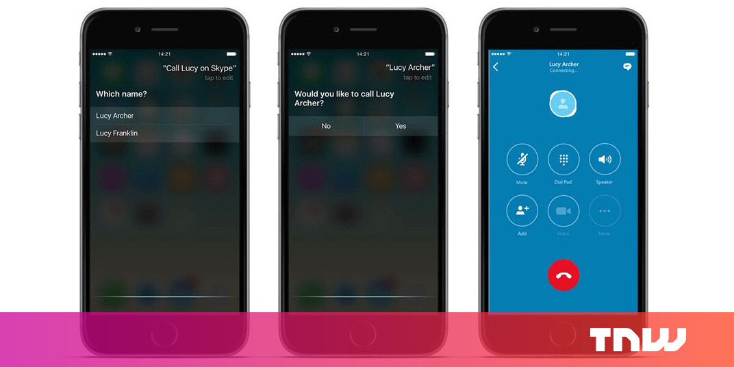 Skype Update Uses Siri To Complete Calls Without Opening The App