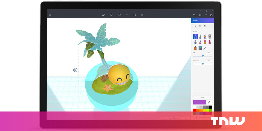 Microsoft Paint Gets A Massive Update With New Tools For 3d Art
