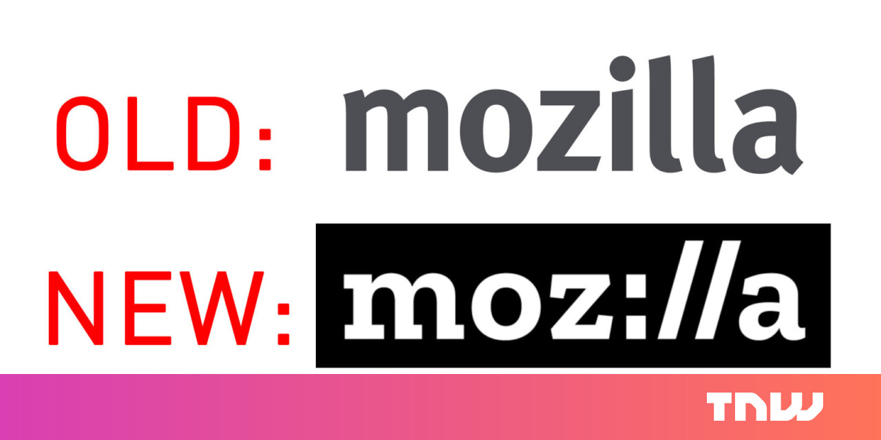 Mozilla Just Revealed Its Minimalist New Logo Tnw Mozilla Just Revealed Its Minimalist New Logo Tnw