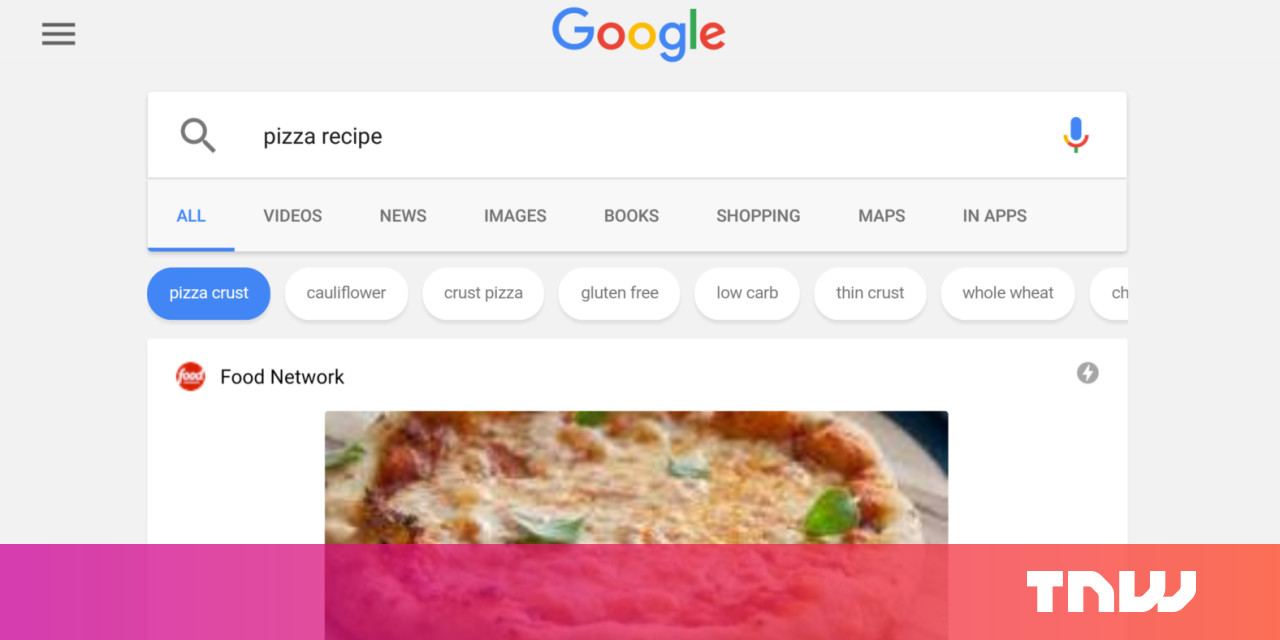 Google cooks up advanced recipe search