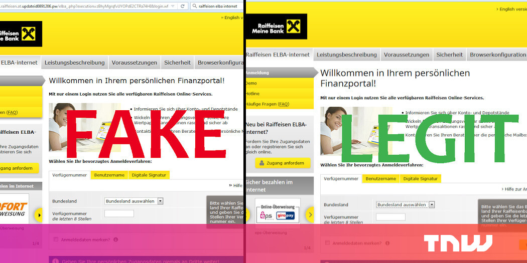 Raiffeisen Bank Malware Is Phishing For Your Login Credentials