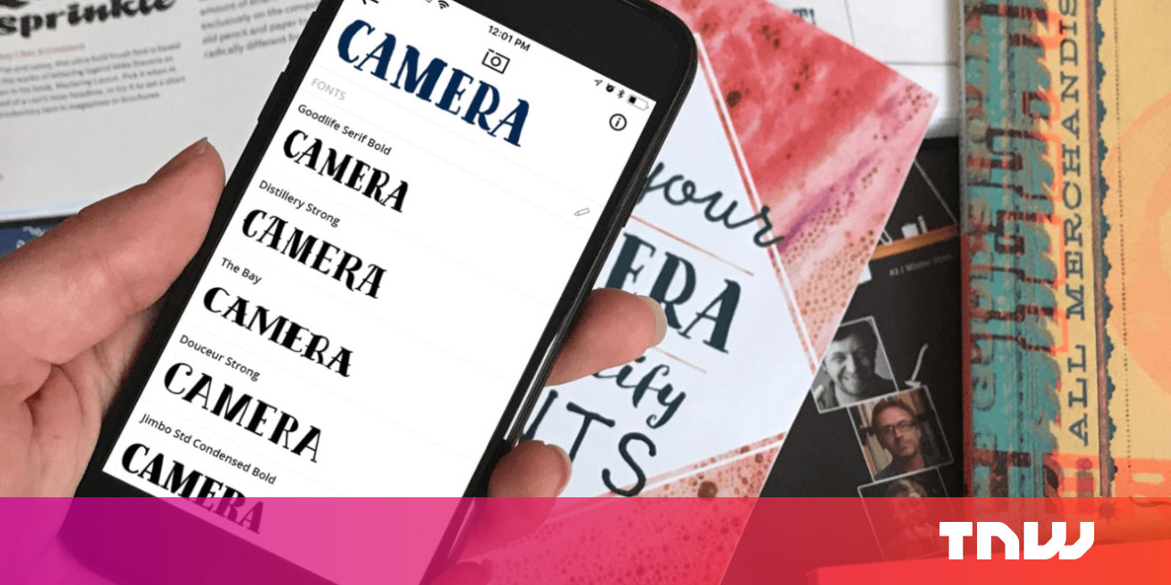 This App Is Like Shazam For Fonts