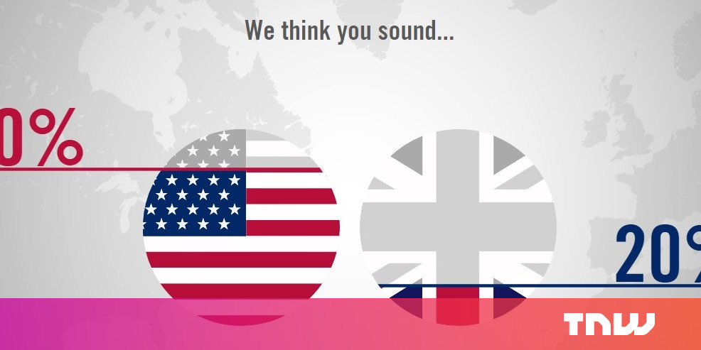 Test how British or American your accent is with this AI