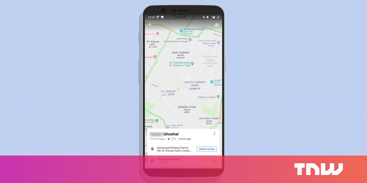 Google Maps Location Sharing Feature Now Tells Your Mates Google Maps Location Sharing Feature Now Tells Your Mates