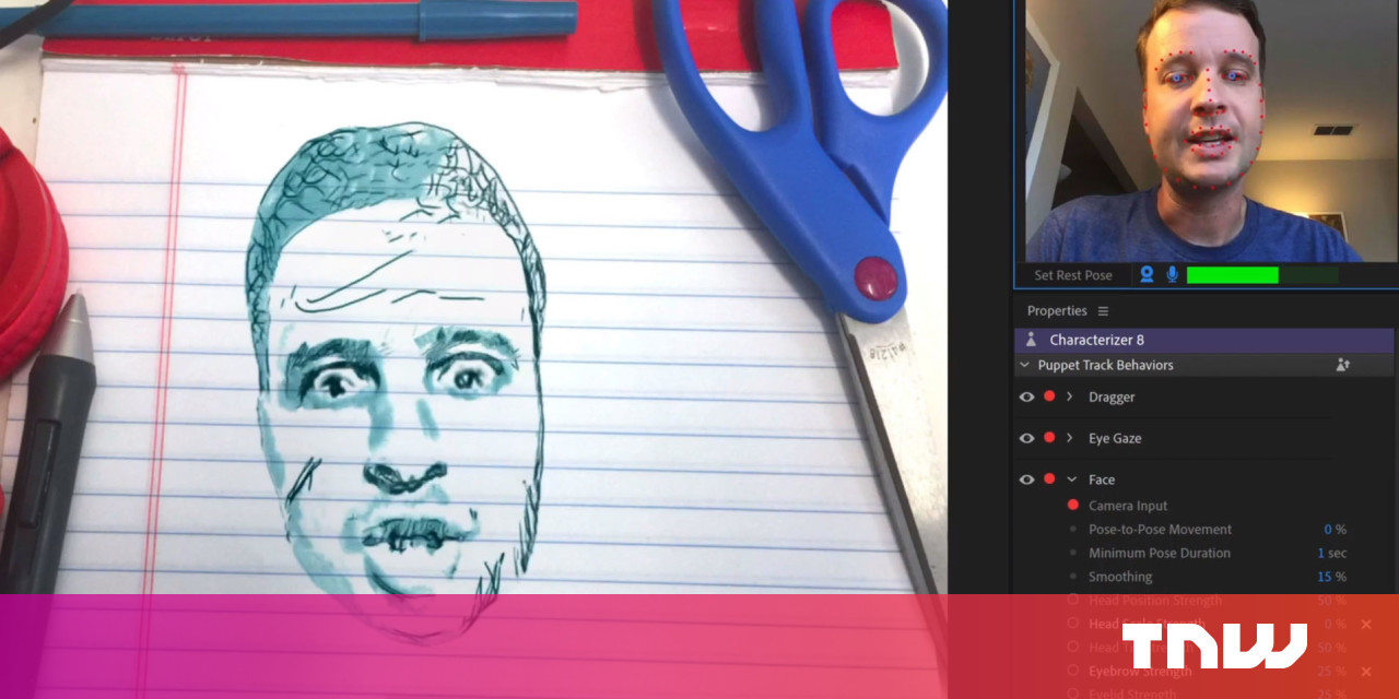 photo of Adobe Characterizer turns you into an animated drawing with the power of AI image