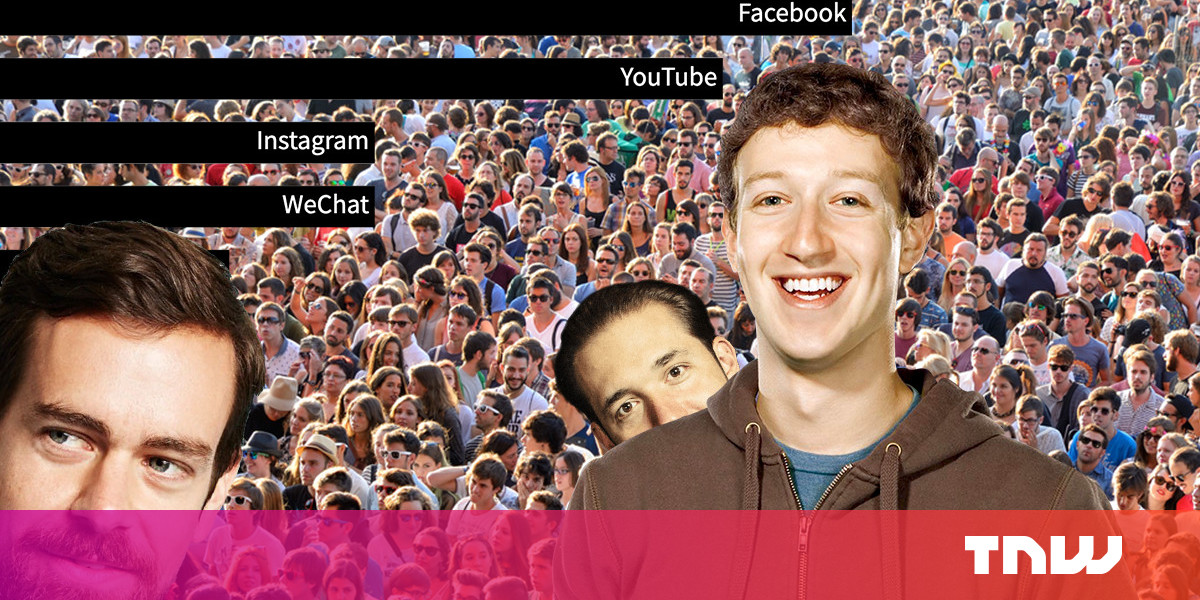 The most popular social media networks each year, gloriously animated