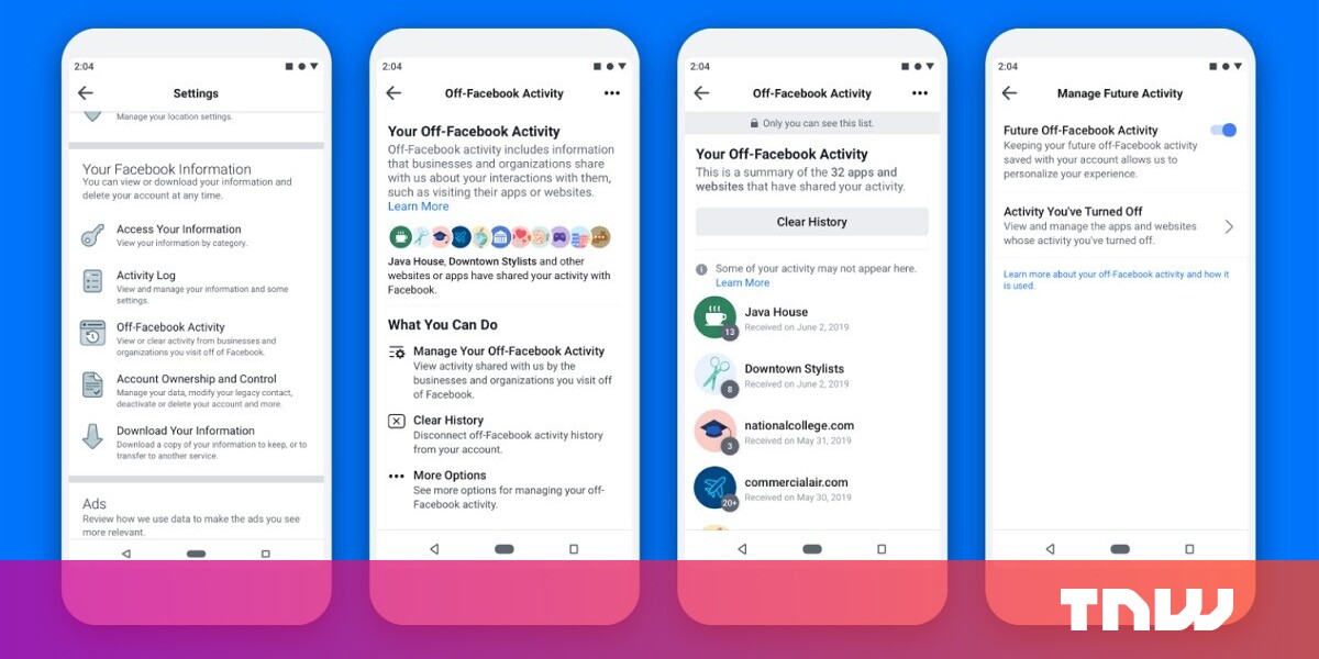 How To Use Facebook S Off Facebook Activity Tool