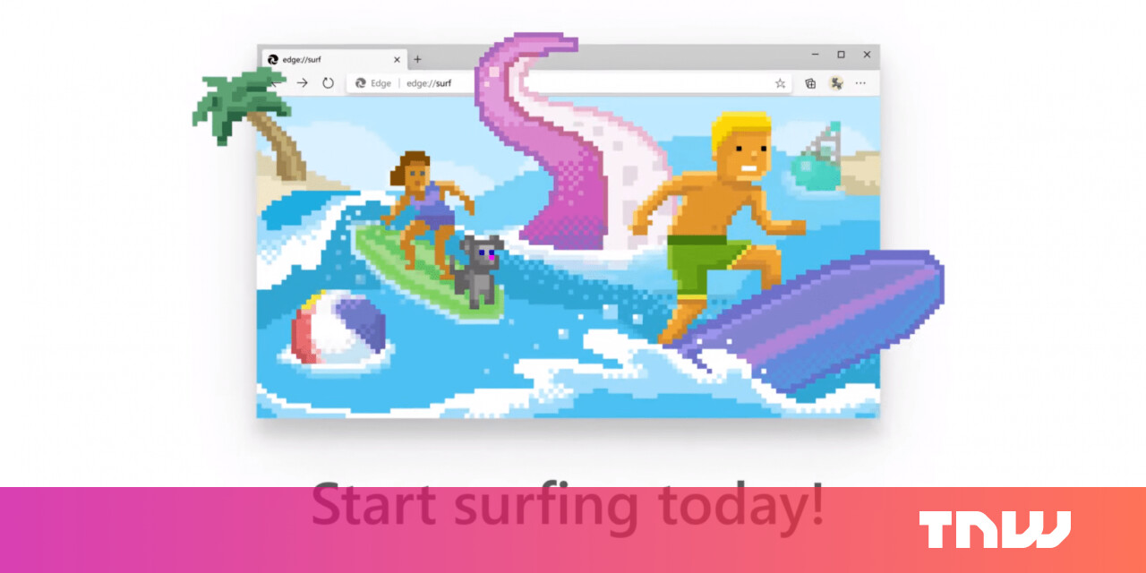 photo of Microsoft brings Edge’s hidden Surf Game to everyone image