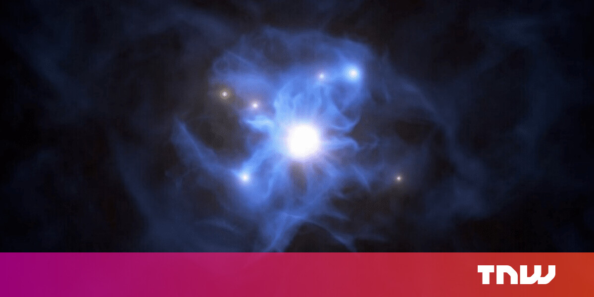 6 galactic galaxies orbiting a black hole could help answer a cosmic mystery