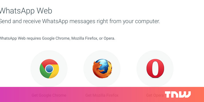 Whatsapp Web Client Now Works On Firefox And Opera Browsers