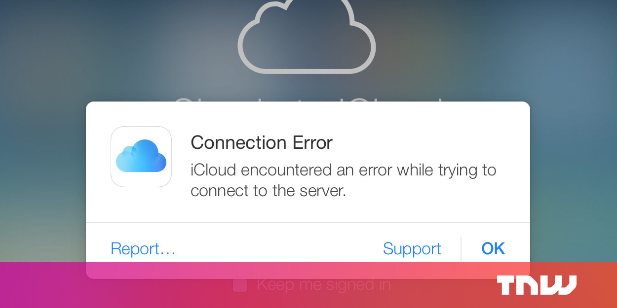 iCloud is down for some users