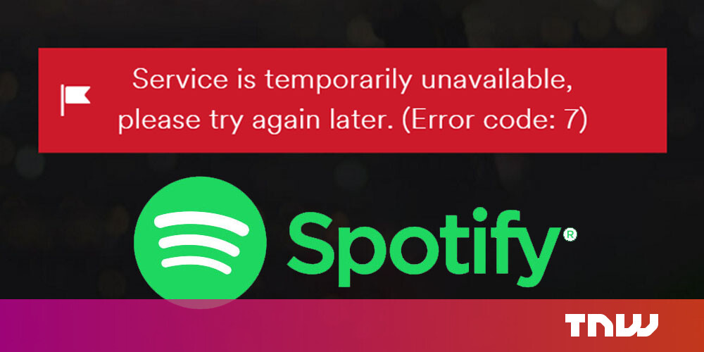 Spotify is down for a lot of people