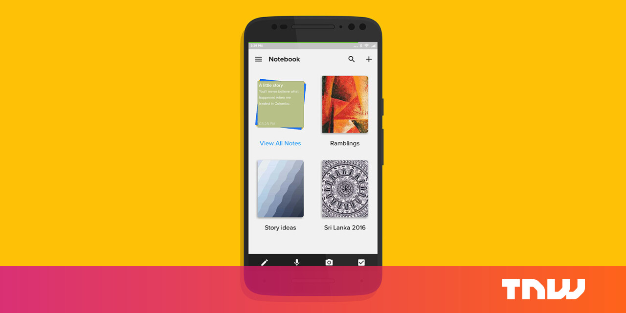 Zoho Notebook is the prettiest note-taking app you'll ever use