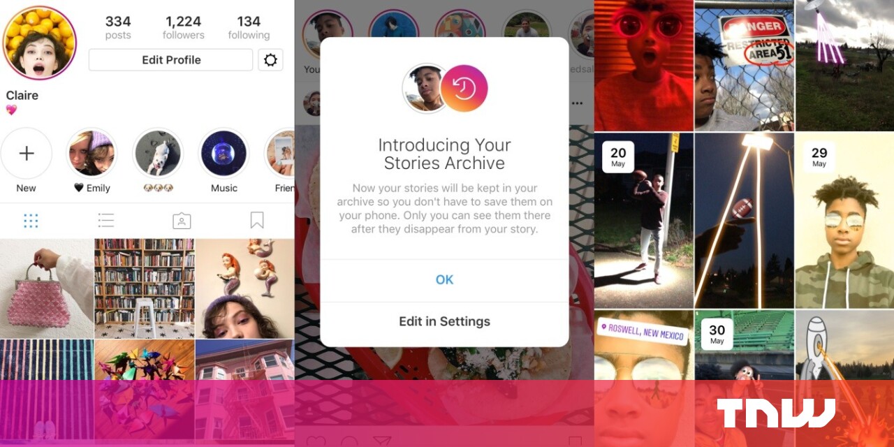 Instagram finally lets you save Stories so people can enjoy them forever