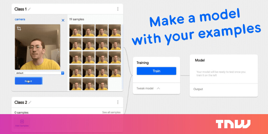 Google updates Teachable Machine so you can train an AI without code