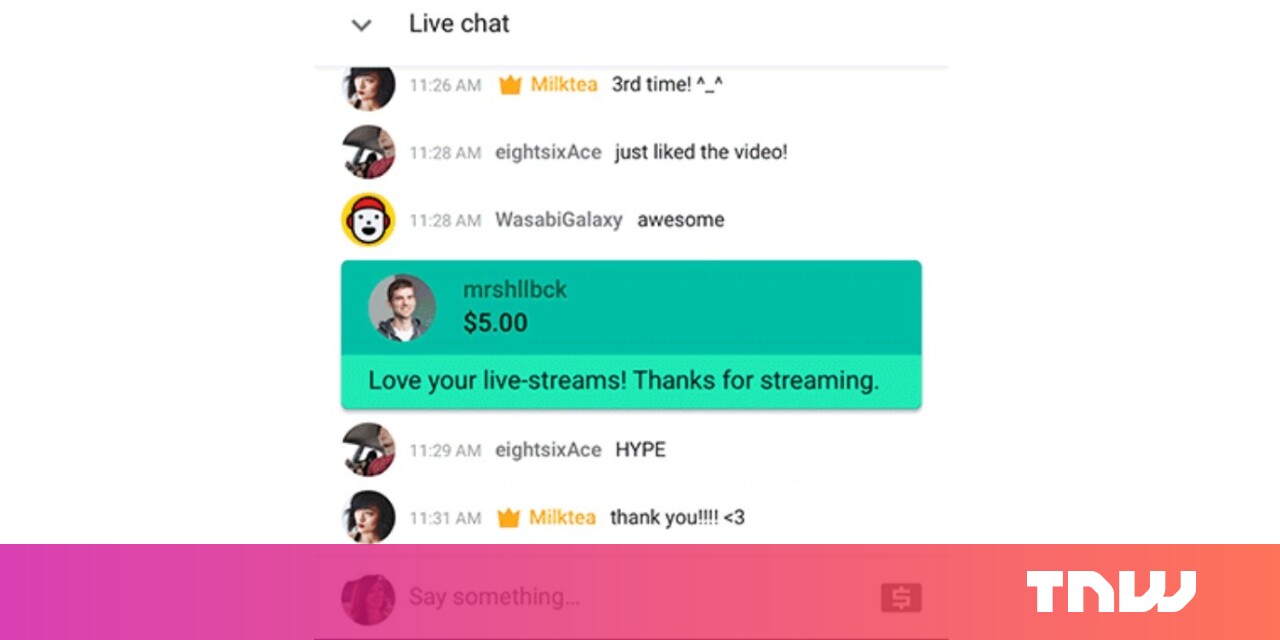 YouTube's new Super Chat lets you pay to pin comments on live streams live chat with youtube team